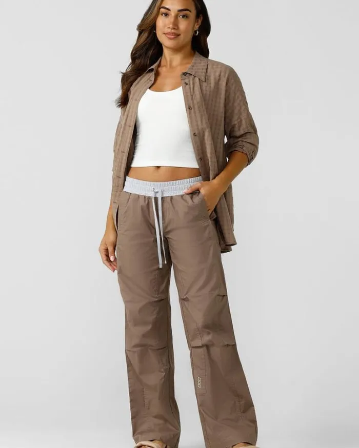 Women LORNA JANE Pants Wide Leg Flashdance Pant Bone