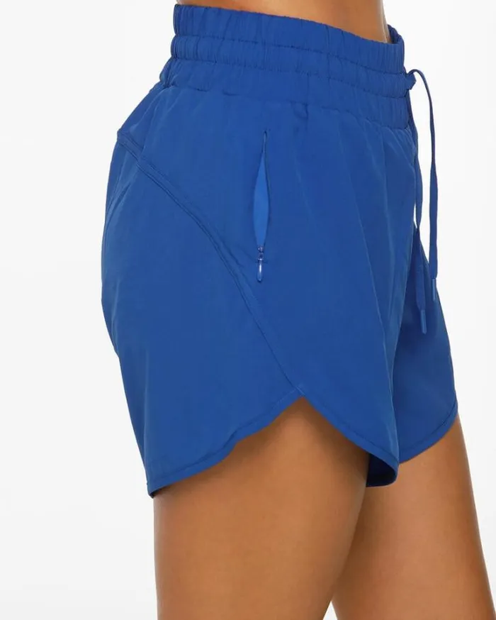 Women LORNA JANE Running Shorts Ultimate Run Short Cobalt Blue