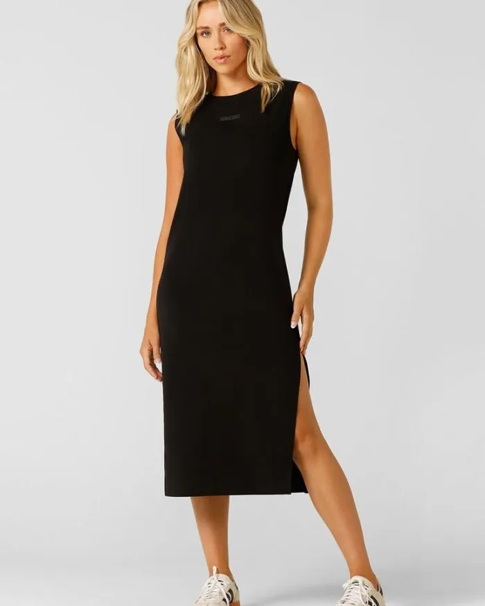Women LORNA JANE Skirts And Dresses Active Living Maxi Dress Black