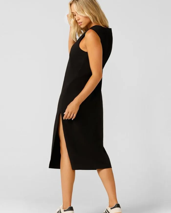 Women LORNA JANE Skirts And Dresses Active Living Maxi Dress Black
