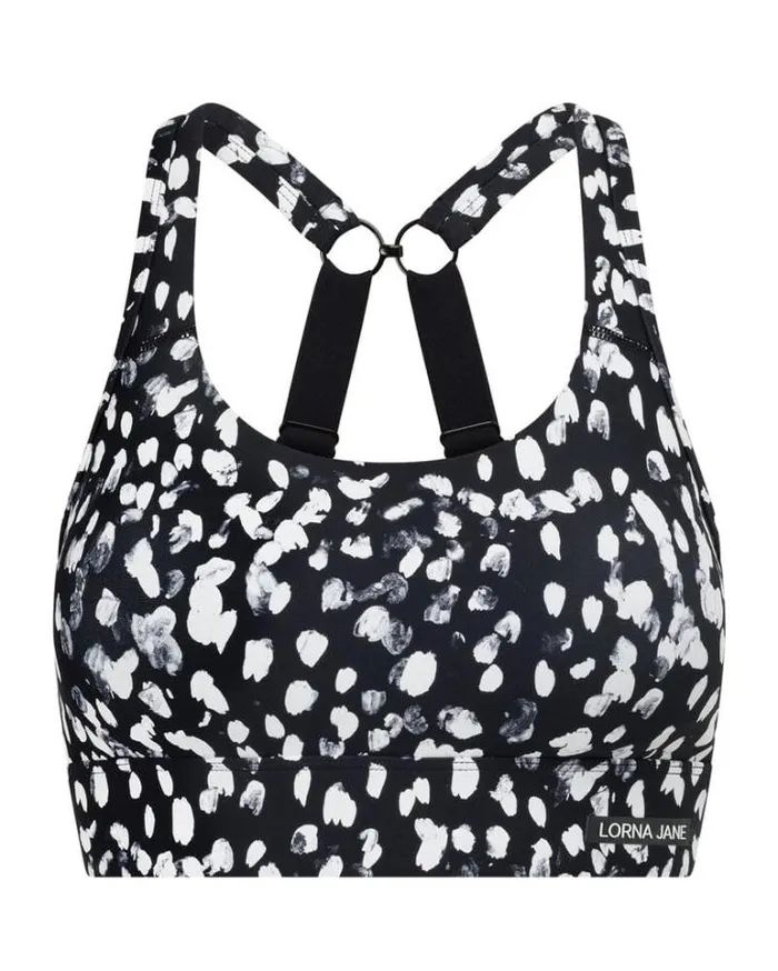 Women LORNA JANE Sports Bras Amy Maximum Support Sports Bra Fierce Print
