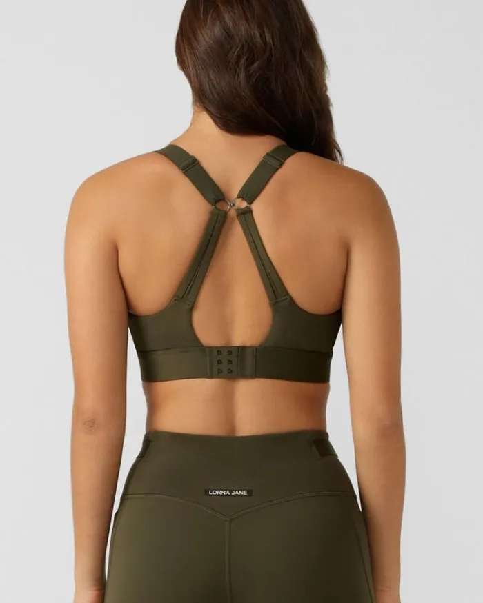 Women LORNA JANE Sports Bras Amy Sports Bra Luxury Green
