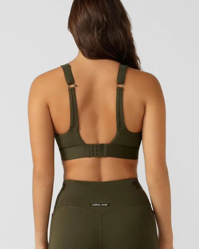 Women LORNA JANE Sports Bras Amy Sports Bra Luxury Green