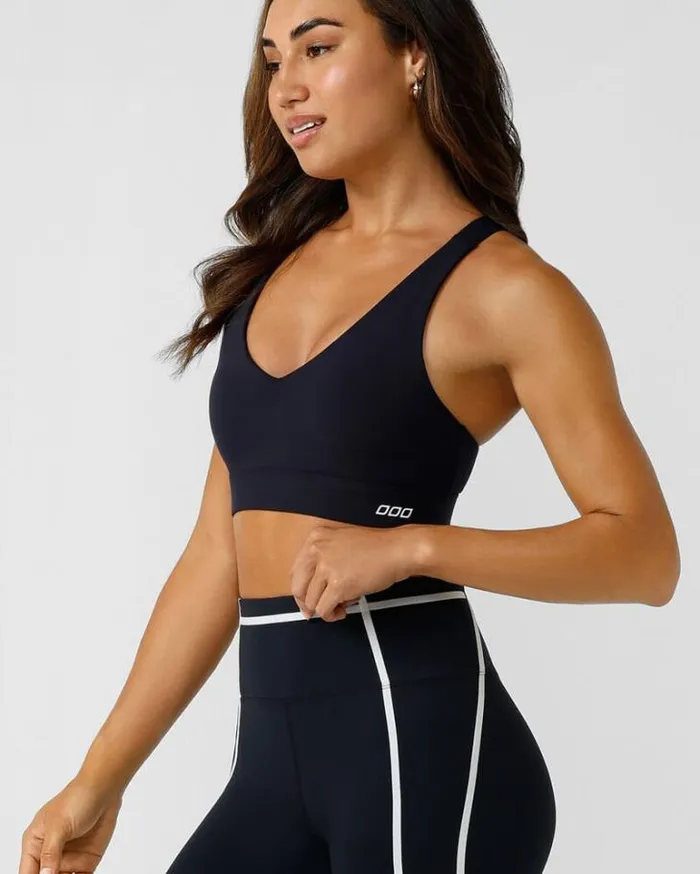 Women LORNA JANE Sports Bras Amy Sports Bra Midnight Blue