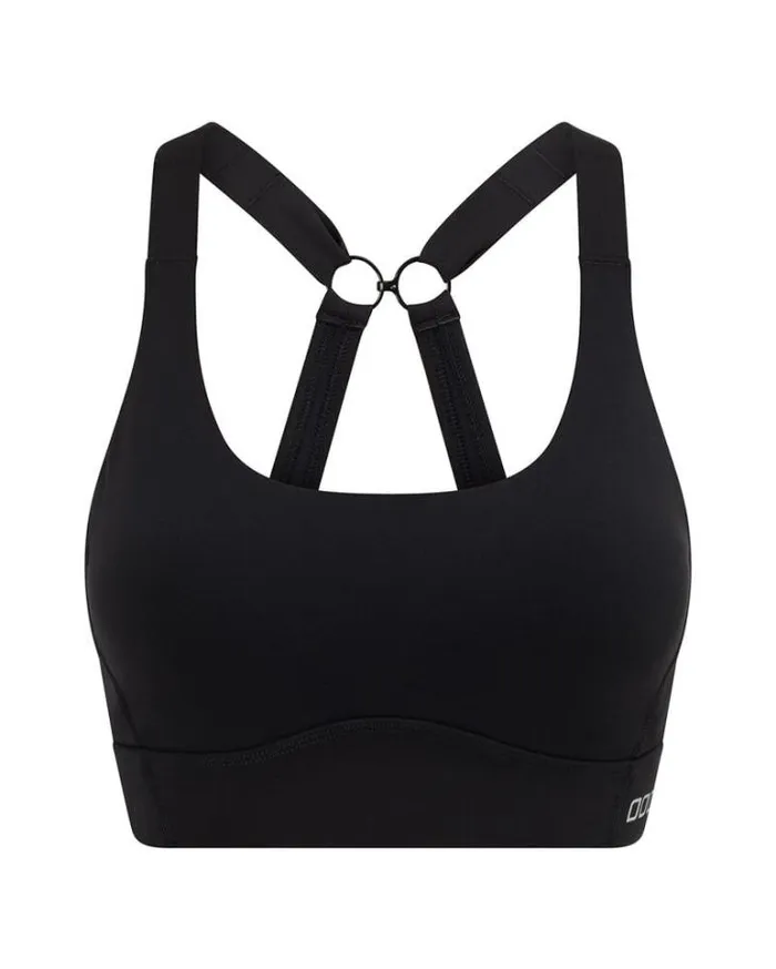 Women LORNA JANE Sports Bras Game Time Recycled Sports Bra Black