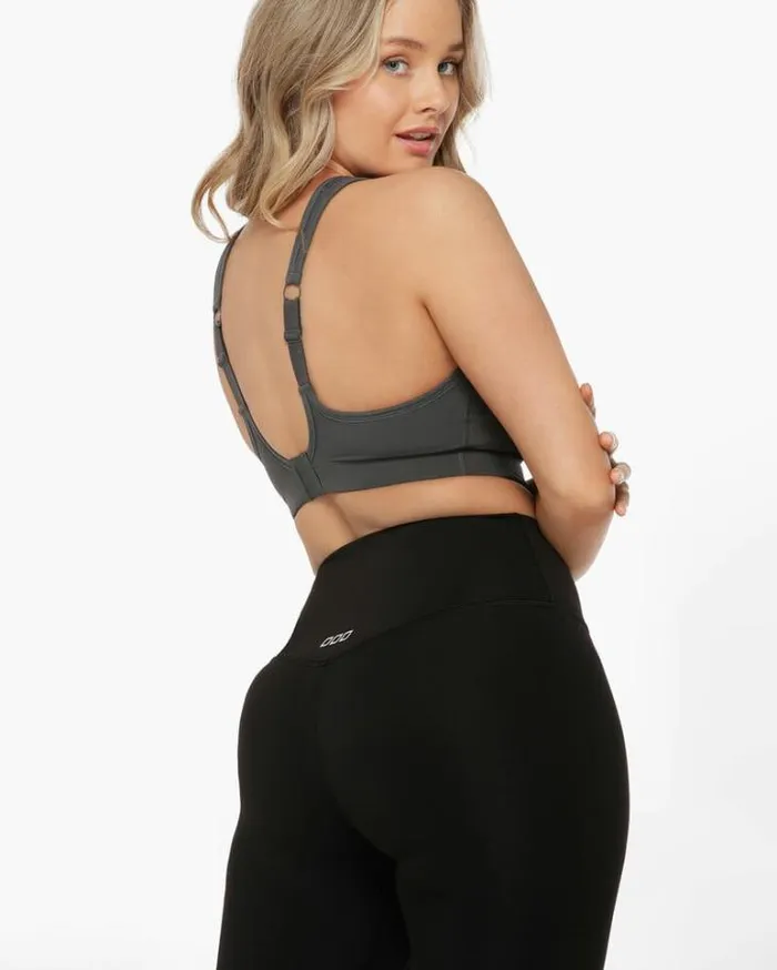 Women LORNA JANE Sports Bras Hold And Mould Sports Bra Titanium