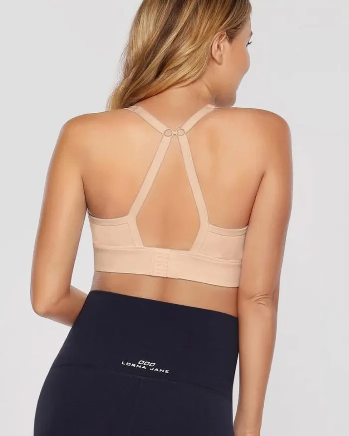 Women LORNA JANE Sports Bras LJ Nursing Bra Almond