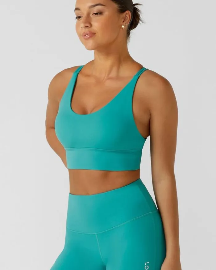 Women LORNA JANE Sports Bras Lotus Longline Sports Bra Maui