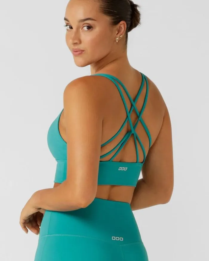 Women LORNA JANE Sports Bras Lotus Longline Sports Bra Maui