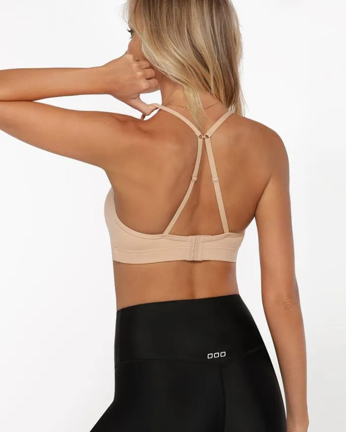 Women LORNA JANE Sports Bras Sammy Sports Bra Almond