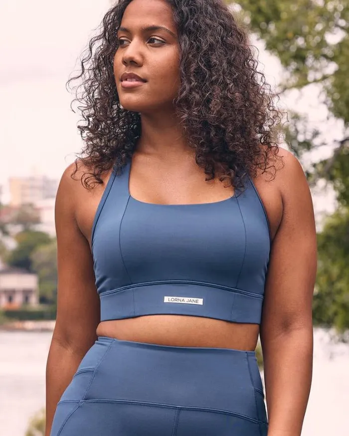 Women LORNA JANE Sports Bras Speed Circuit Sports Bra Academy Blue