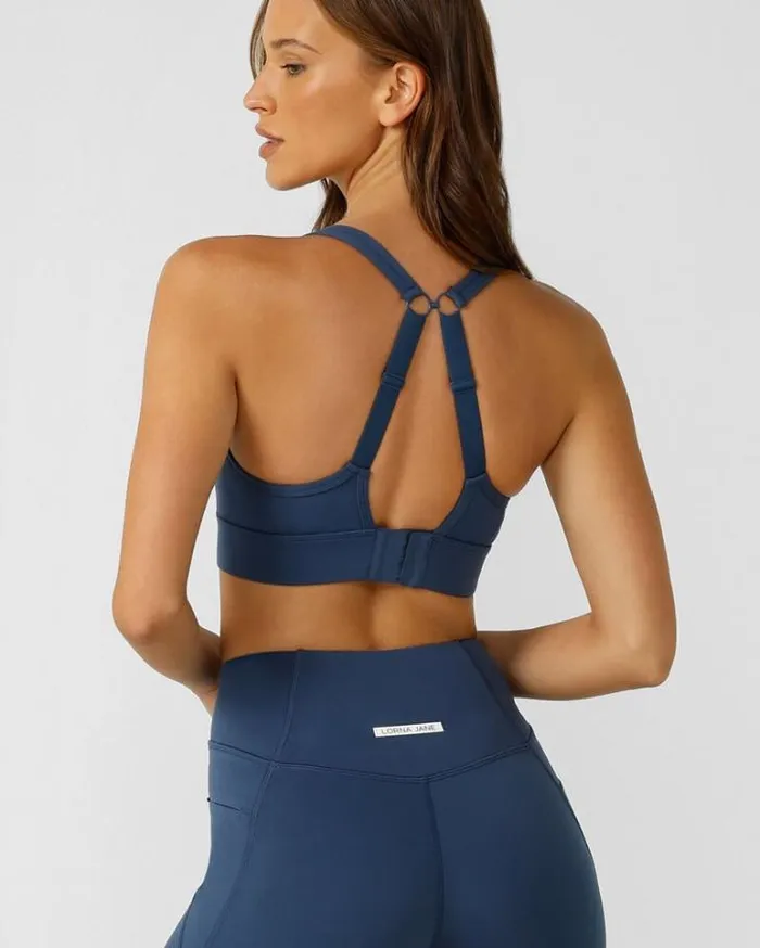 Women LORNA JANE Sports Bras Speed Circuit Sports Bra Academy Blue