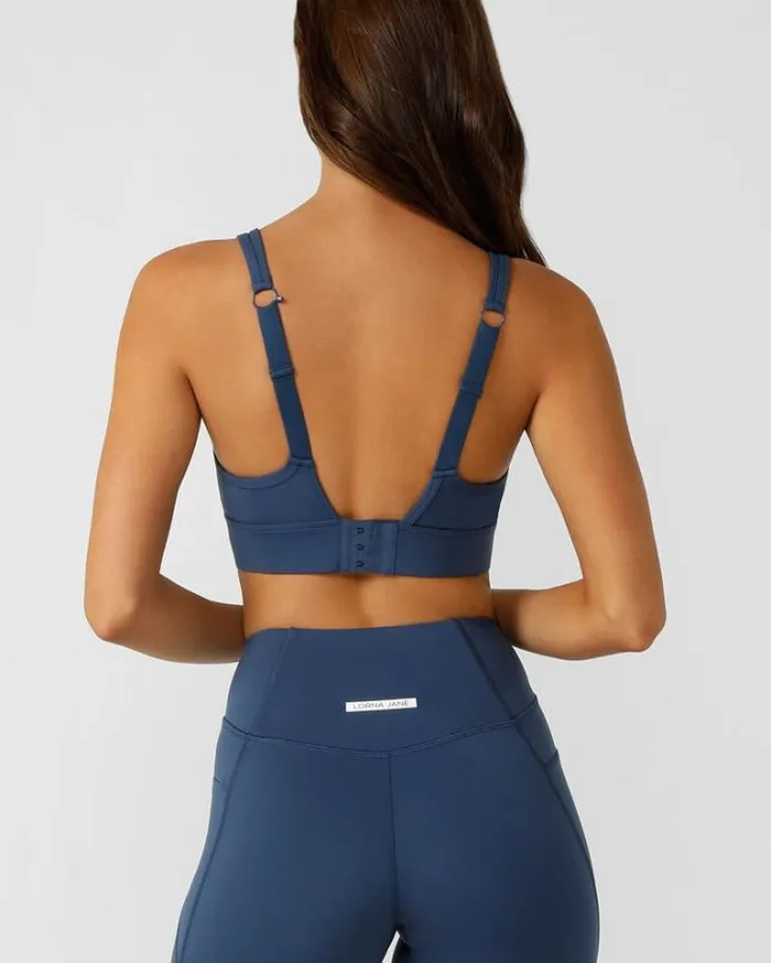 Women LORNA JANE Sports Bras Speed Circuit Sports Bra Academy Blue