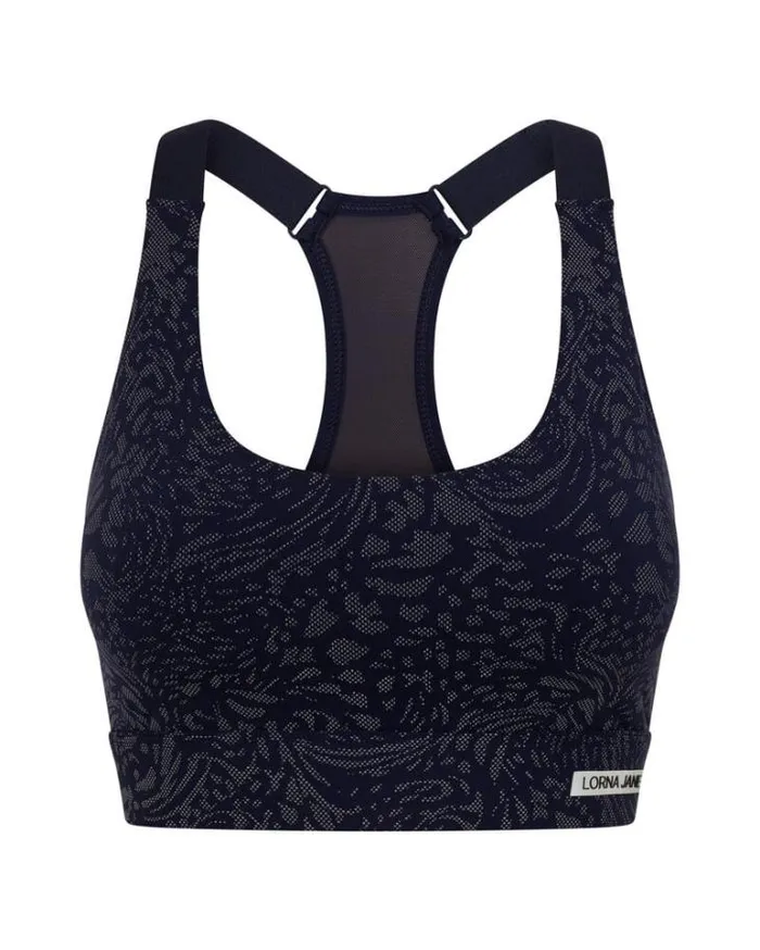 Women LORNA JANE Sports Bras VMax Reflective Sports Bra Reflective French Navy
