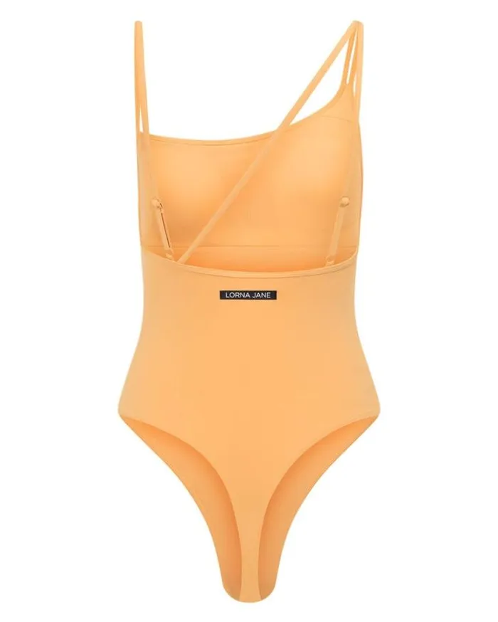 Women LORNA JANE Swimwear Stretch To Surf Bodysuit Clay