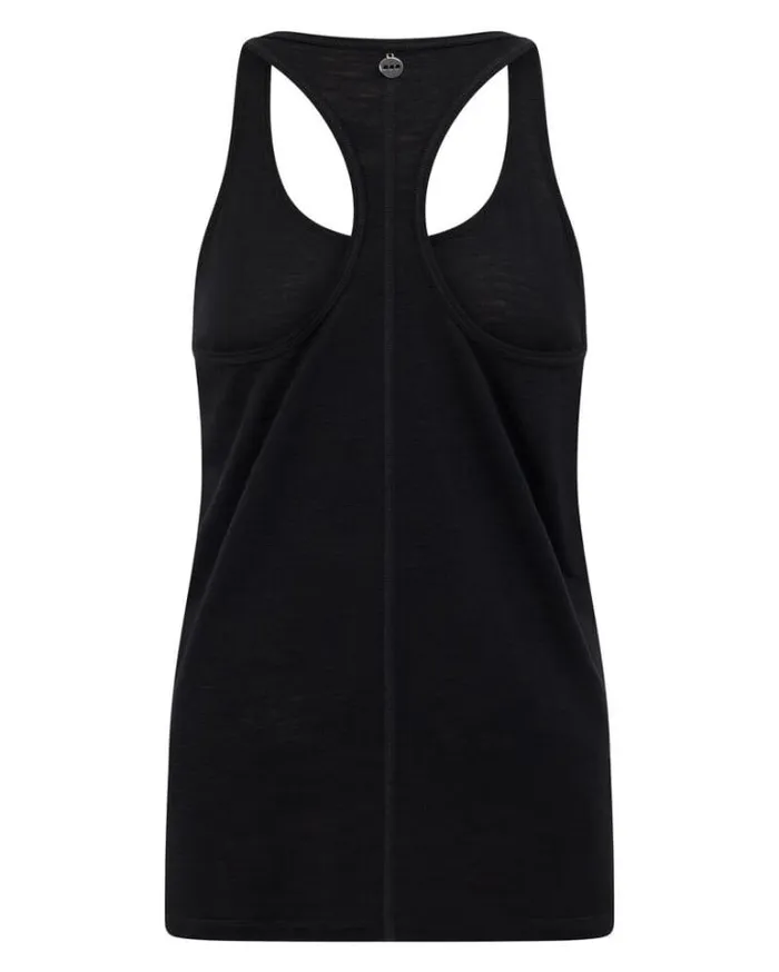 Women LORNA JANE Tanks Slouchy Gym Tank Black
