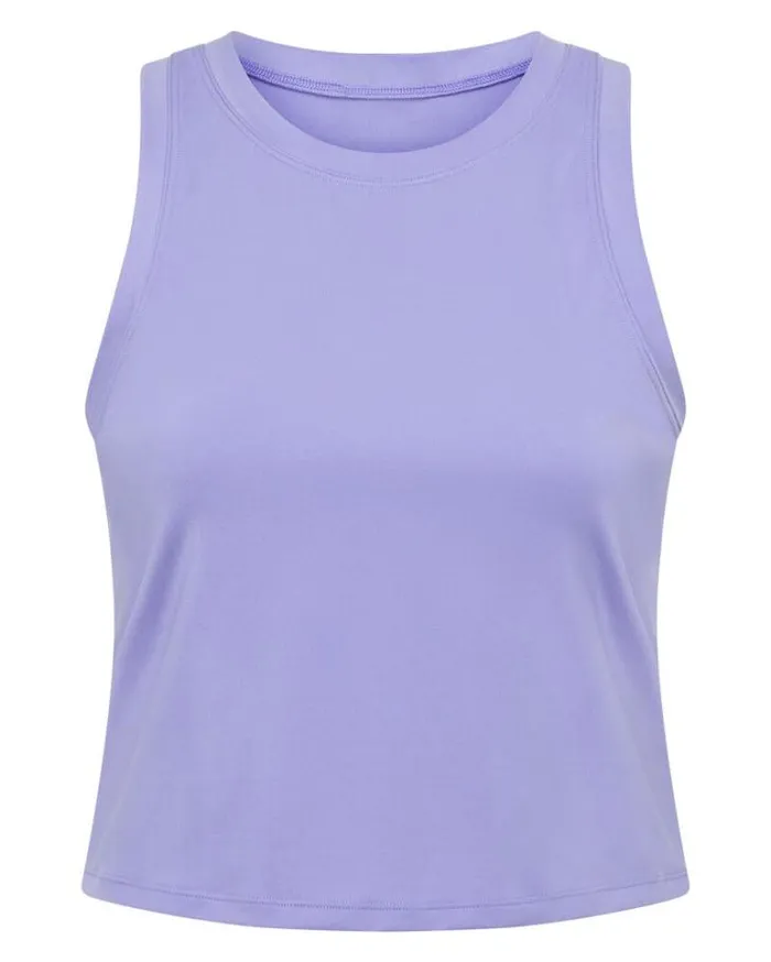 Women LORNA JANE Tanks Stretch To Surf Tank Deep Periwinkle