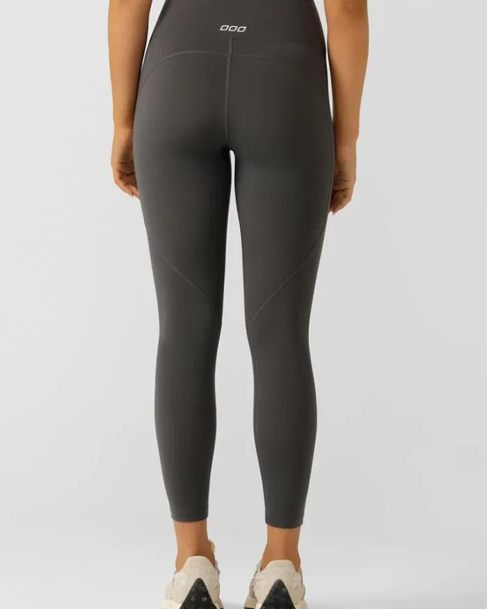 Women LORNA JANE Tights And Leggings Amy Phone Pocket Tech Ankle Biter Leggings Titanium