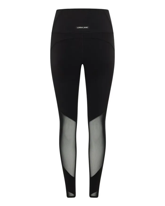 Women LORNA JANE Tights And Leggings Grandeur Core Ankle Biter Leggings Black