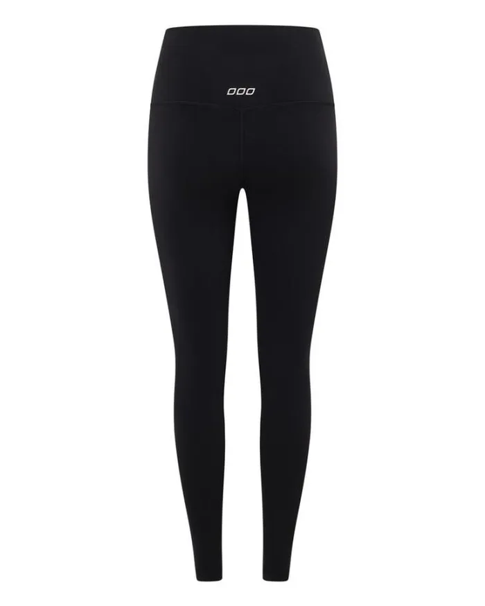 Women LORNA JANE Tights And Leggings HiFold Lotus Ankle Biter Leggings Black