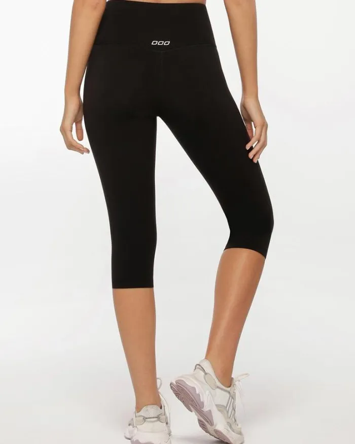 Women LORNA JANE Tights And Leggings Lotus 34 Leggings Black