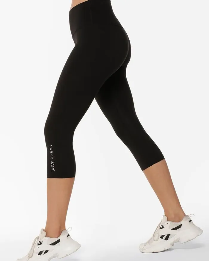 Women LORNA JANE Tights And Leggings Lotus 78 Leggings Black
