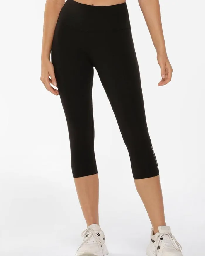Women LORNA JANE Tights And Leggings Lotus 78 Leggings Black