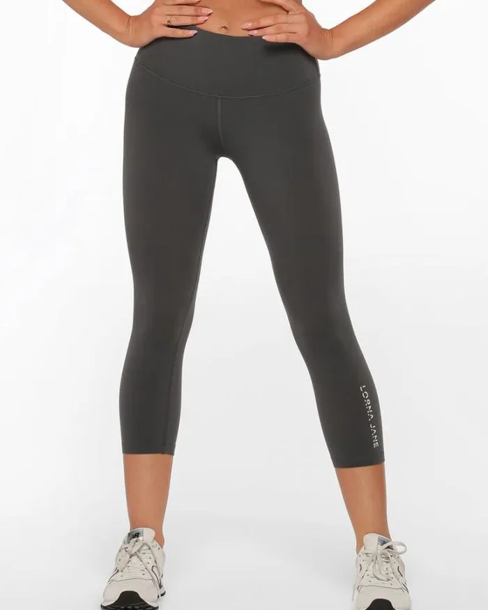 Women LORNA JANE Tights And Leggings Lotus 78 Leggings Titanium