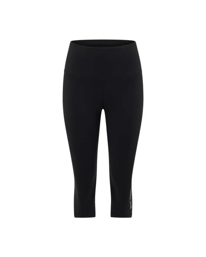 Women LORNA JANE Tights And Leggings Lotus No Chafe 34 Leggings Black