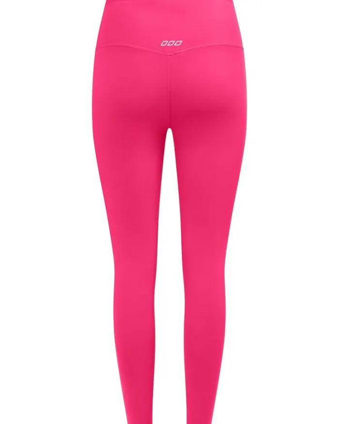 Women LORNA JANE Tights And Leggings Lotus No Chafe Ankle Biter Leggings Babin Pink