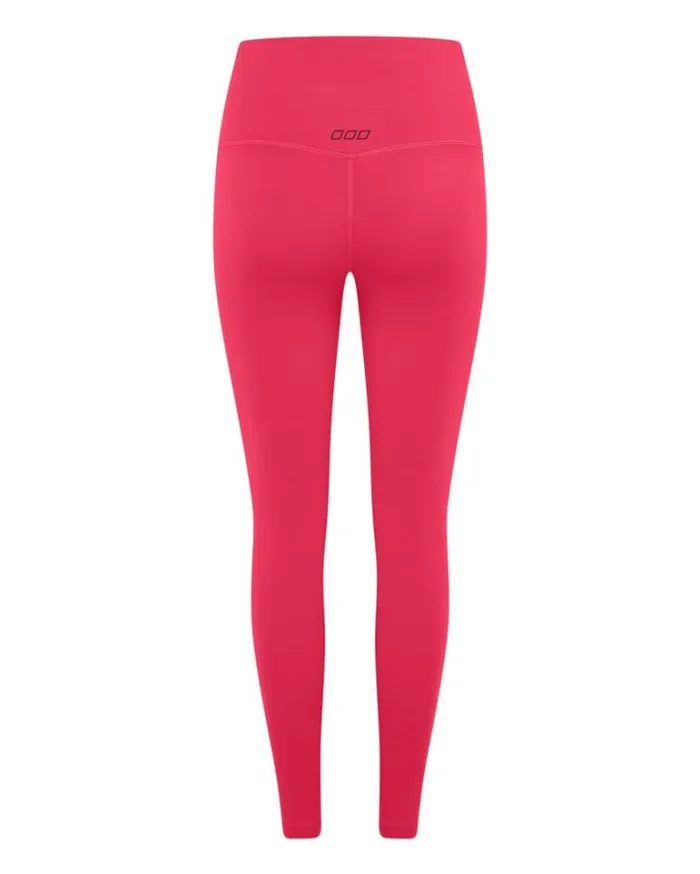 Women LORNA JANE Tights And Leggings Lotus No Chafe Ankle Biter Leggings Neon Raspberry