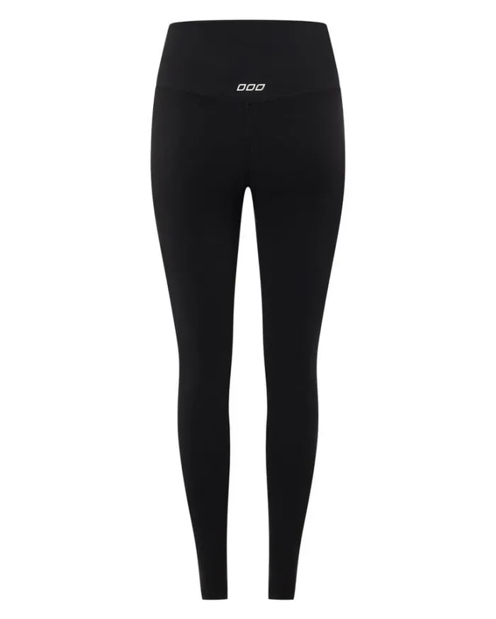 Women LORNA JANE Tights And Leggings Lotus No Chafe Full Length Leggings Black