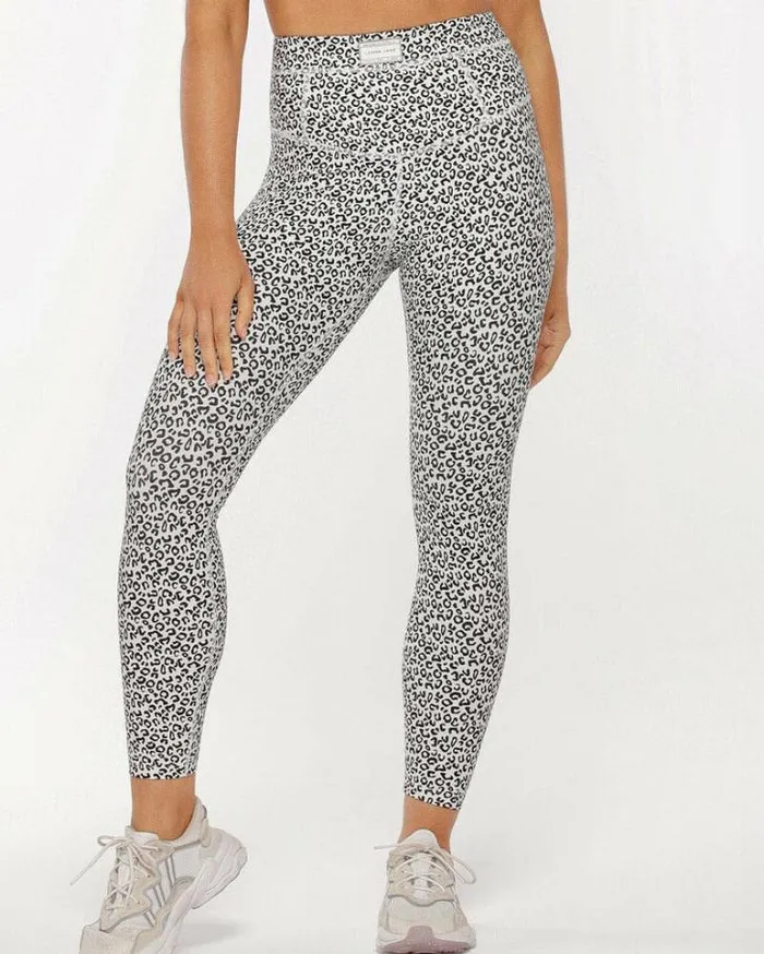 Women LORNA JANE Tights And Leggings Micro Leopard Core Stability Ankle Biter Leggings Micro Leopard Print Women LORNA JANE Tights And Leggings Micro Leopard Core Stability Ankle Biter Leggings Micro Leopard Print