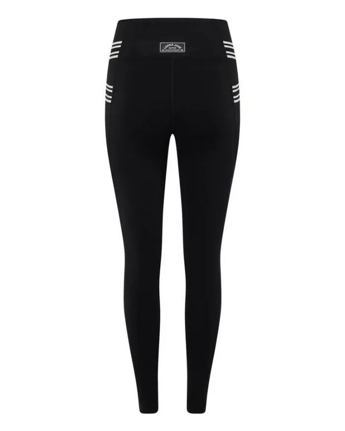 Women LORNA JANE Tights And Leggings Swift Heritage Pocket Ankle Biter Leggings Black