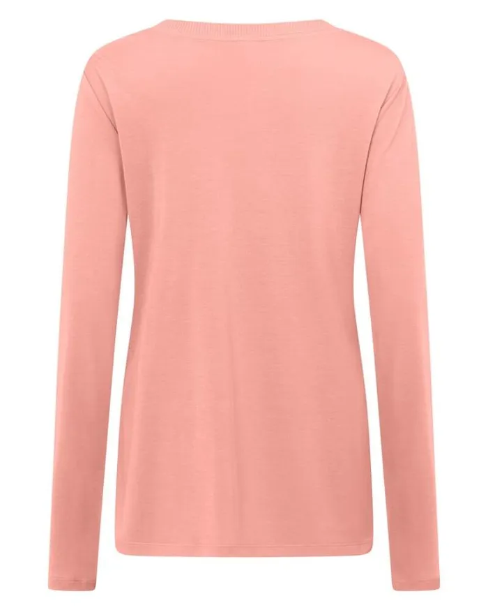 Women LORNA JANE Tops Lotus Long Sleeve Top Ash Rose