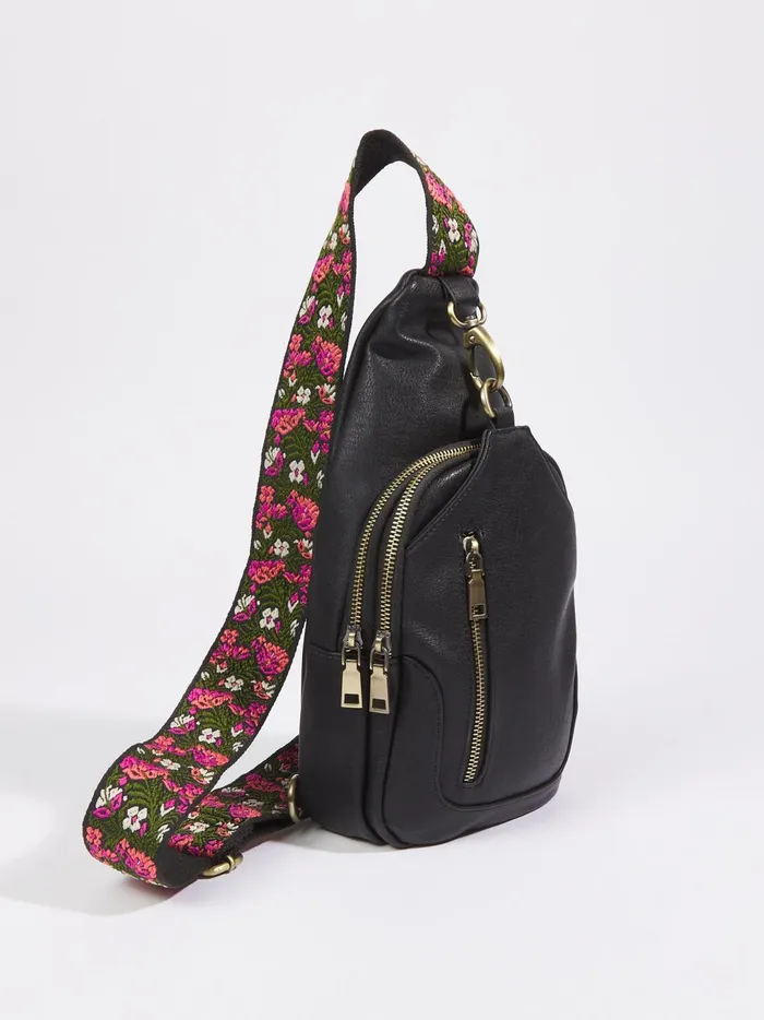 Women Maisie Guitar Strap Sling Bag Black Altar039d State Handbags