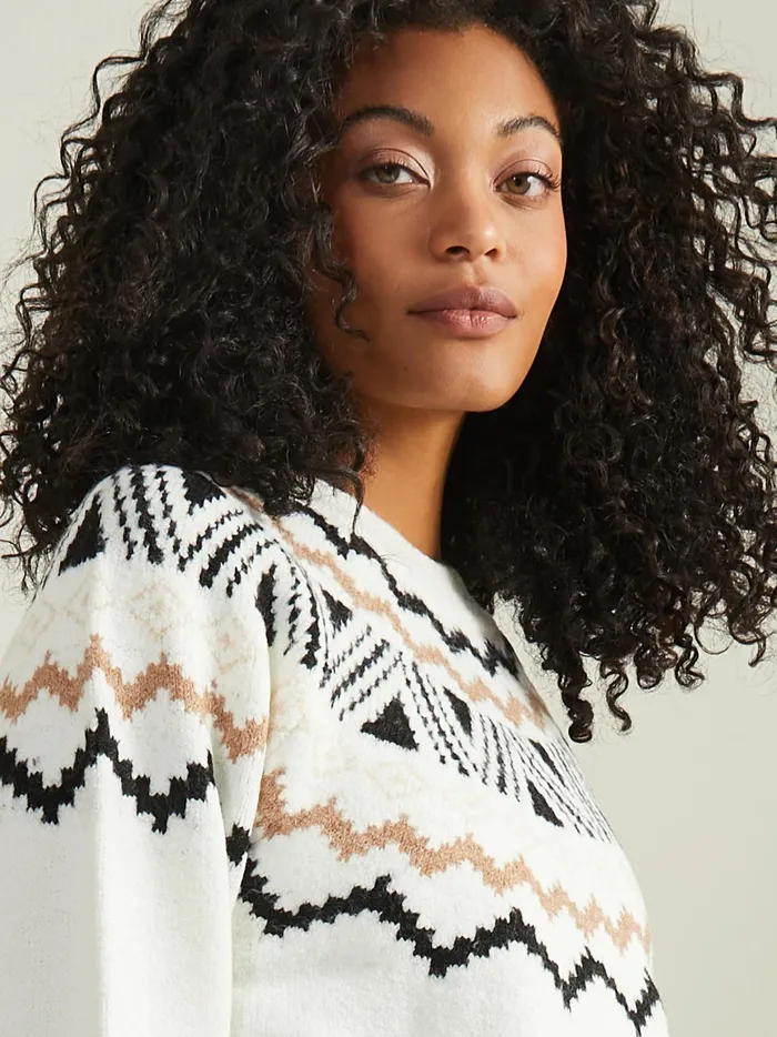 Women Marley Fair Isle Sweater Sandstone Altar039d State Sweaters