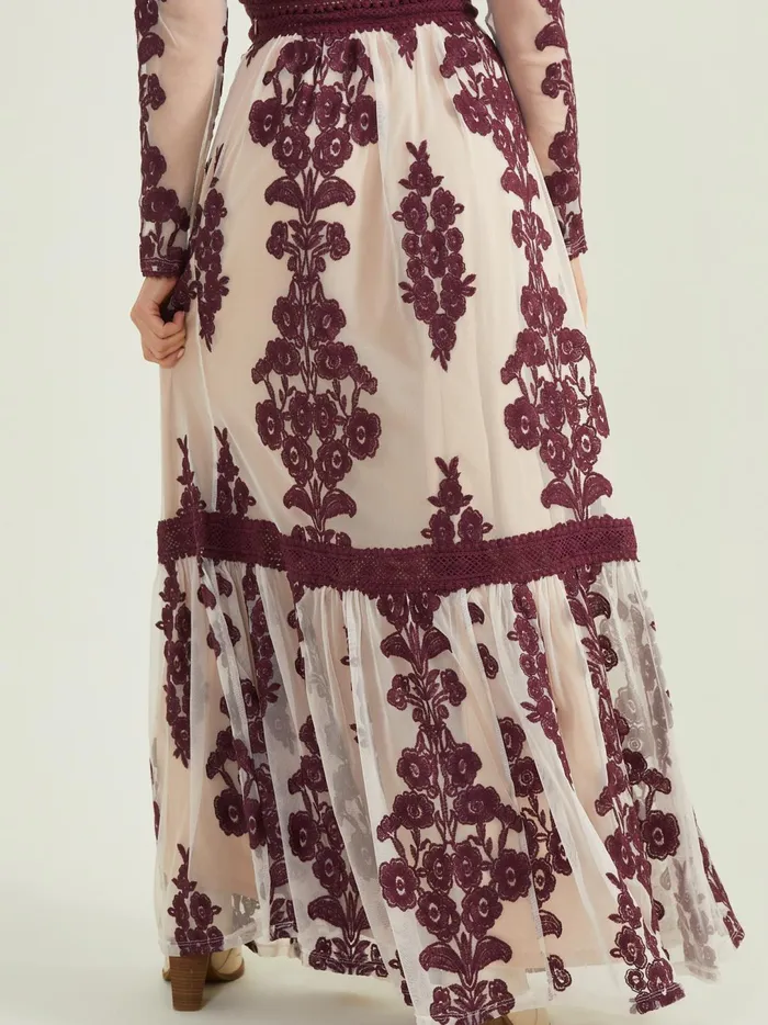 Women Maude Floral Maxi Skirt Winetasting Altar039d State Skirts Skorts