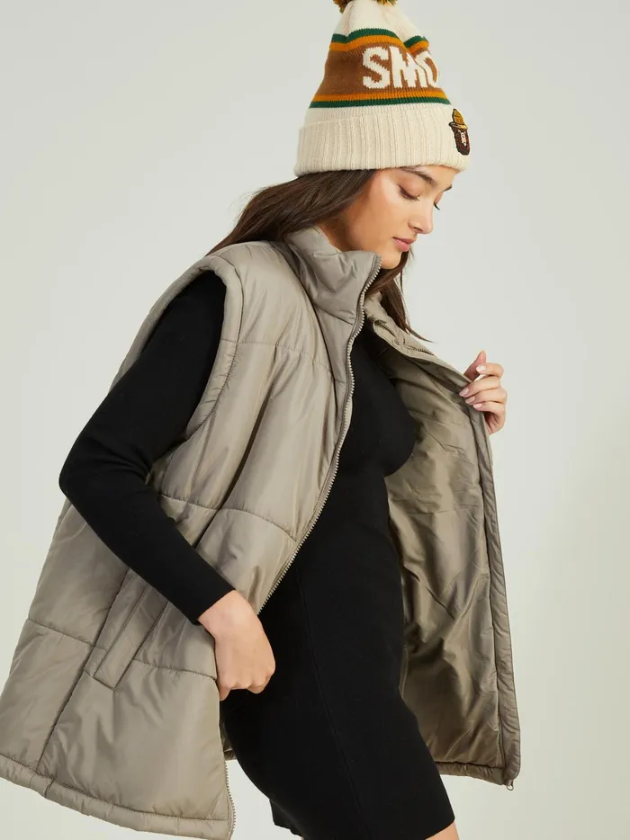 Women Maye Puffer Vest Slategreen Altar039d State Jackets