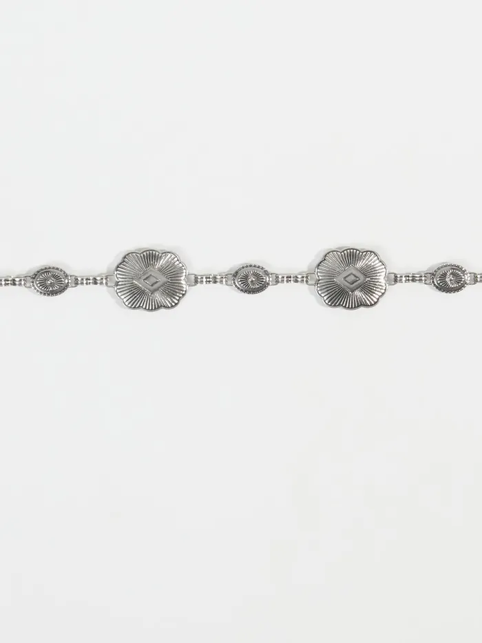 Women Medallion Chain Belt Antiquesilver Altar039d State Belts