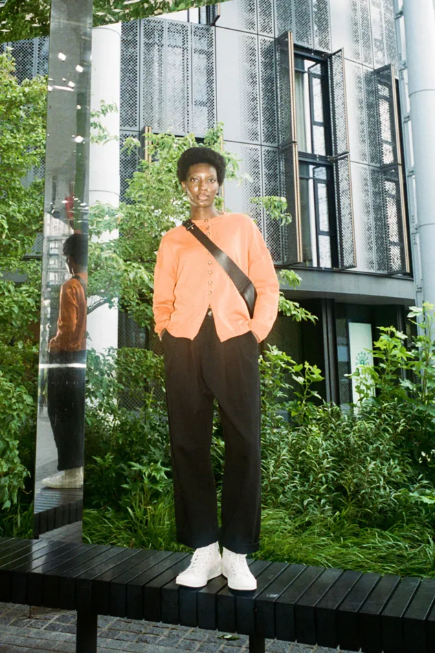 Women Mega Slacks Black LF Markey Trousers