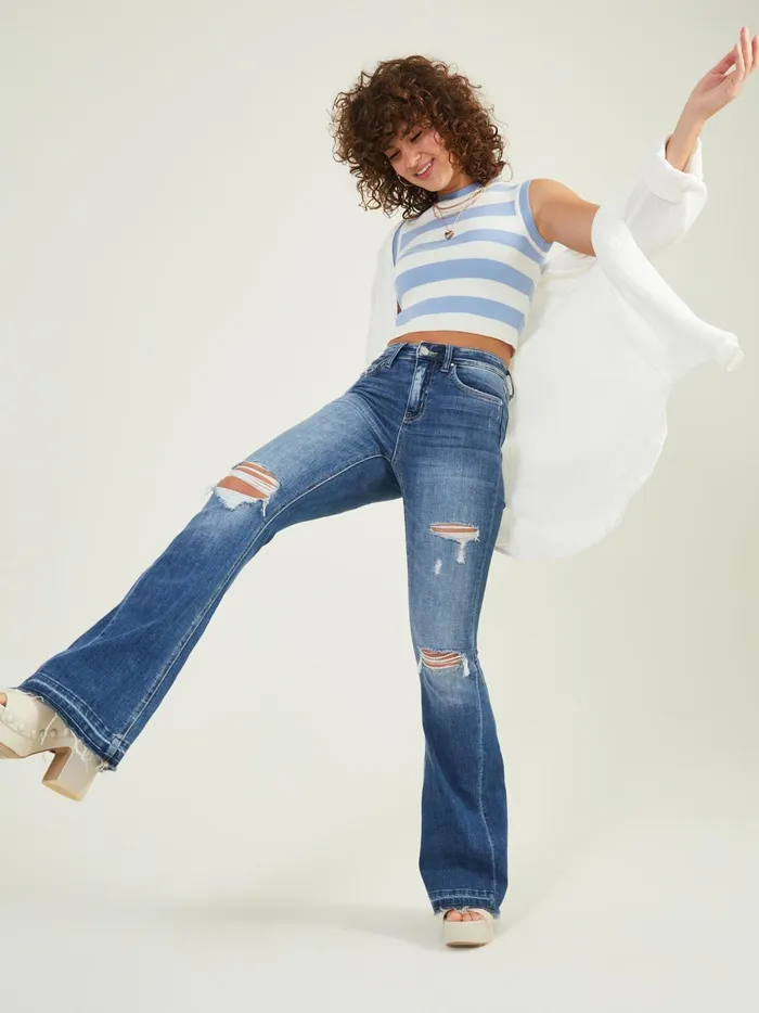 Women Mirabel Flare Jeans Mediumwash Altar039d State Jeans