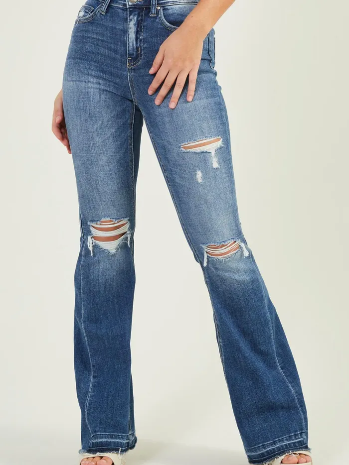 Women Mirabel Flare Jeans Mediumwash Altar039d State Jeans