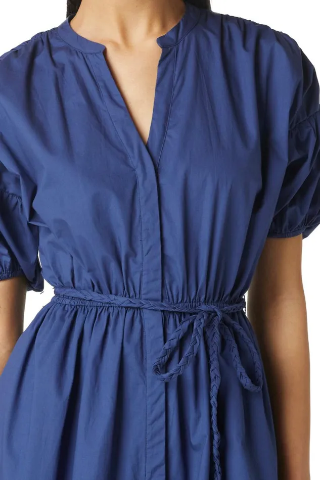 Women MISA Los Angeles Dresses AMARINE DRESS Indigo Blue