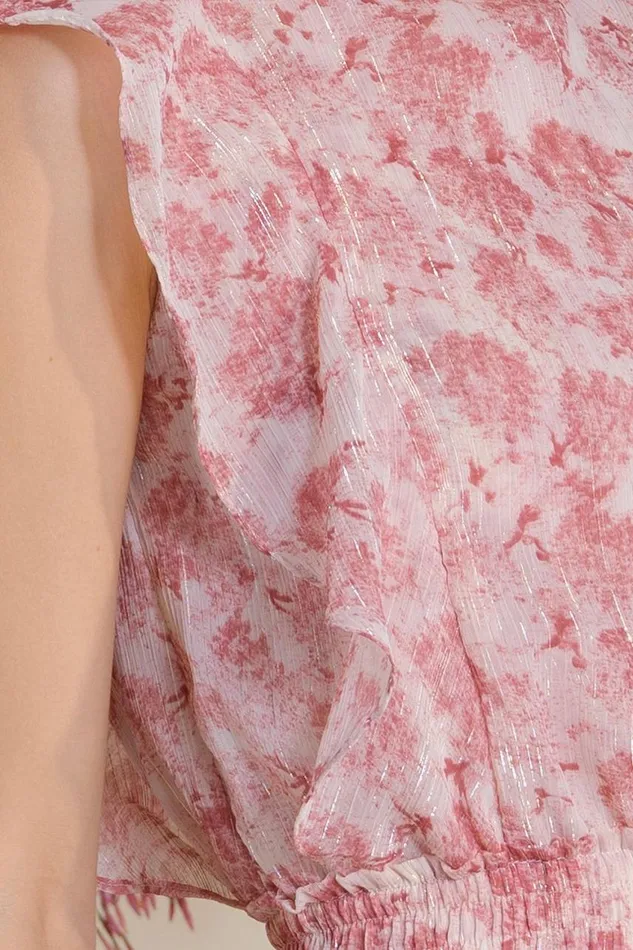 Women MISA Los Angeles Dresses GINIA DRESS Pink Verdana