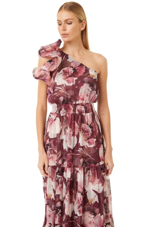 Women MISA Los Angeles Dresses ILARIA DRESS Flora Tropical Mix