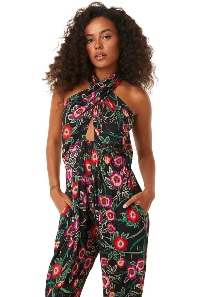 Women MISA Los Angeles Dresses KORA JUMPSUIT Anemone Awe