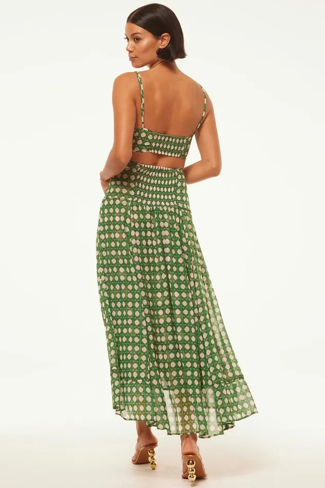 Women MISA Los Angeles Dresses MILA DRESS Rattan Tile Mix