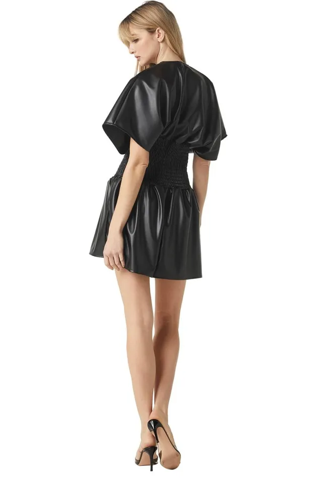 Women MISA Los Angeles Dresses MOUNIA DRESS Black