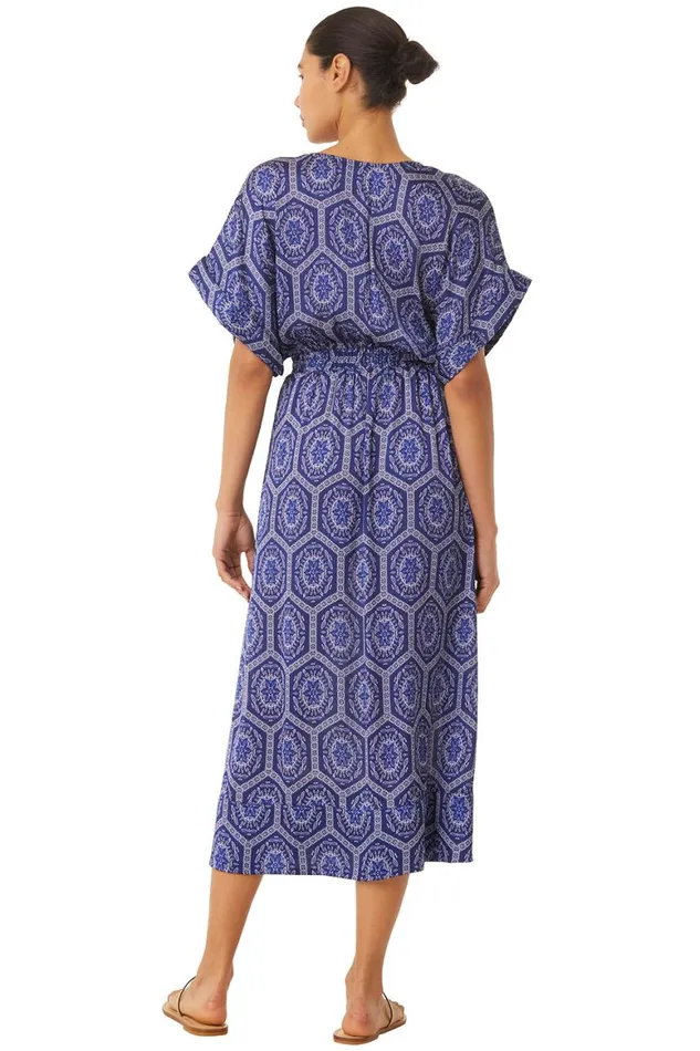 Women MISA Los Angeles Dresses NATALI DRESS Lapis Tile
